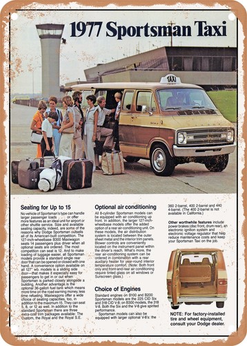 Insegna metallo 1977 - in,