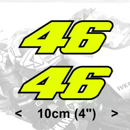 Adesivo vinile valentino rossi - vinile,