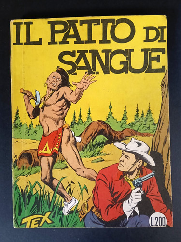 Tex spillato originale non - spillato,
