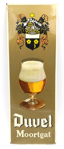 Duvel moortgat insegna targa - duvel, moortgat-