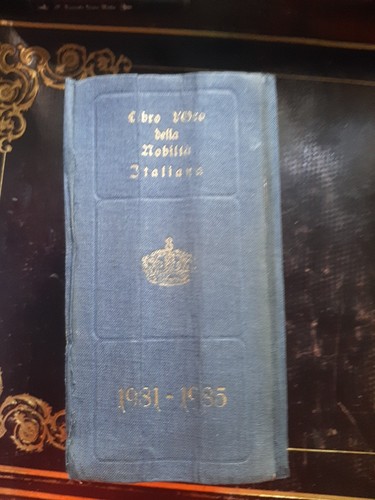 Libro della nobiltà italiana - libro,