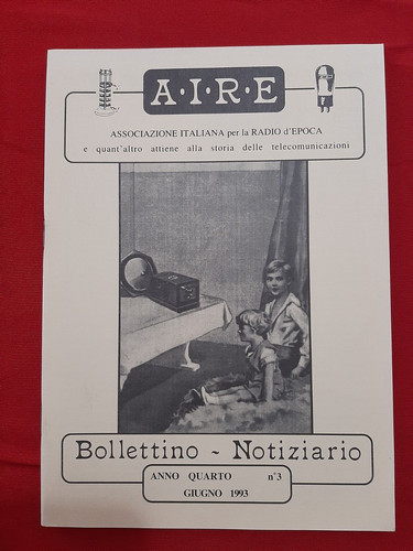 Rivista aire radio epoca - d'epoca, a