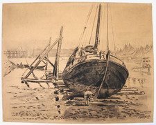 Cor Visser (1903-1982) Schizzo