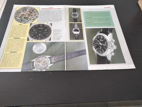 Rolex chronograph 6238 nero - rolex,