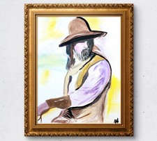 WS originale cowboy dipinto a