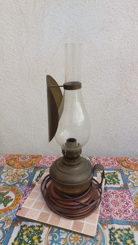 Lume petrolio antico elett - lume, a