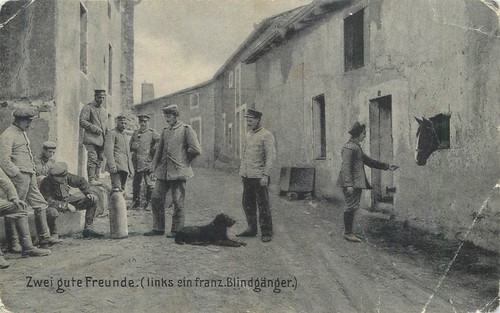 B622 ww1 cartolina soldati - cartolina,