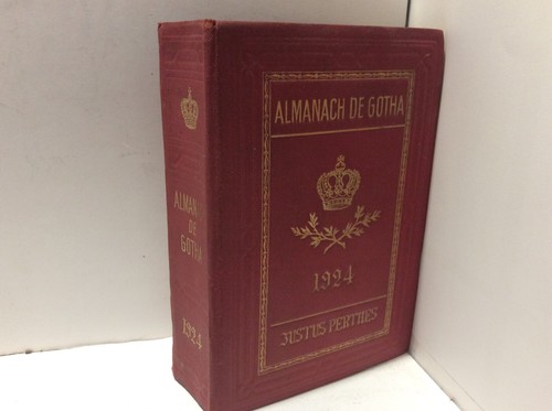 Almanach gotha 1924 - almanach, de
