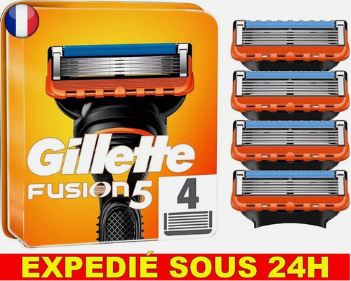 Gillette fusion pack - pack, 4