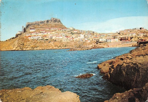 Cartolina castelsardo panorama - castelsardo,