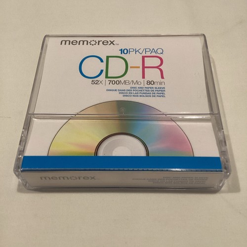 Memorex pk 52x 700 - memorex, 10