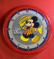 OROLOGIO DI LATTA DA PARETE (senza lancette) 43x3 cm WALT DISNEY HOME VIDEO 1986