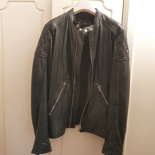 Diesel giubbotto nero - diesel,