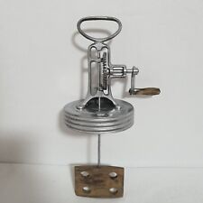 Antica Moneta Zangola A Burro IN Metallo E Legno per Pot D14 CM Ceres Brevettato