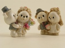 18370 Bomboniere 12pezzi Bomboniere Coppia Sposi Orsi