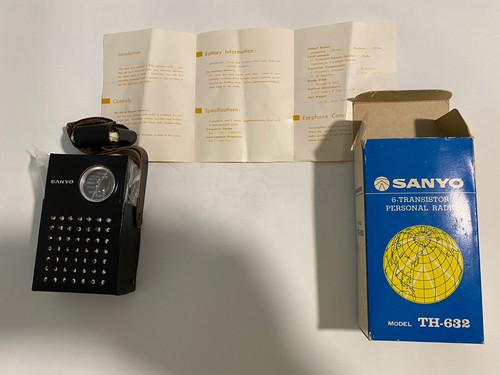 Vintage sanyo transistor - sanyo, 6