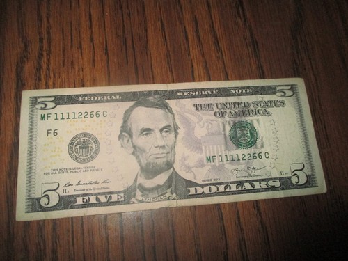 2013 corso legale - $5,