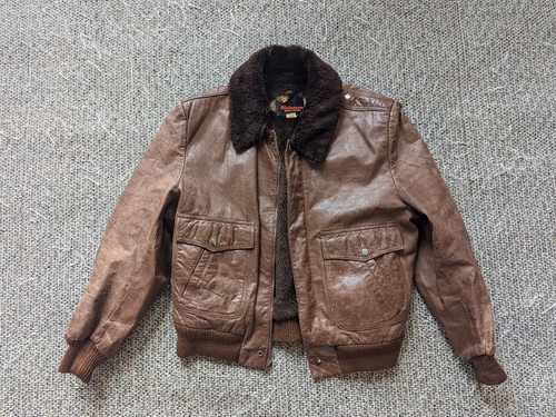 Bomber pelle vintage - vintage, 70