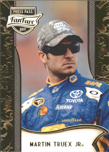 2011 press pass fanfare - pass,