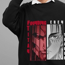 Felpa Attack On Titan maglione