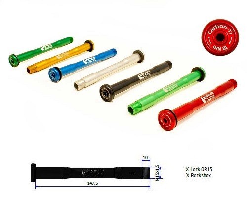 Carbon asse passante - asse,