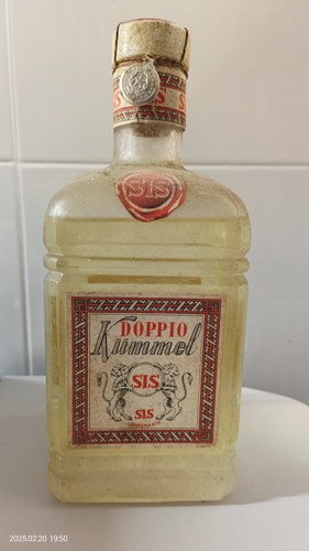 Liquore vintage doppio kummel - liquore, vintage,