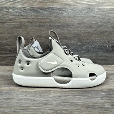 Sandali Nike Sunray Protect 4 bambino taglia 9c gancio acqua e passante grigio bianco