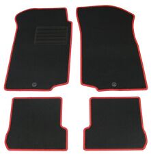 Set tappetini per VW Golf 2 19E 1987-1991 II tappetini tappeti auto bordo rosso