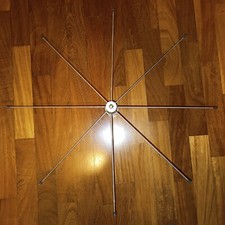 Radiali orizzontali corti con supporto Antenna Discone