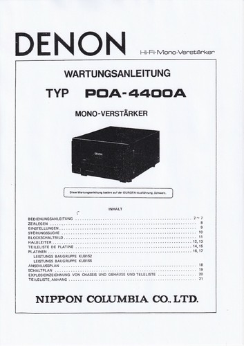 Manuale servizio - di,