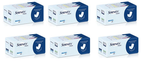 Pacchi serenity classic - 6, di