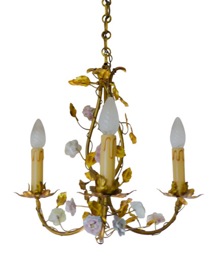 Lampadario vintage francese