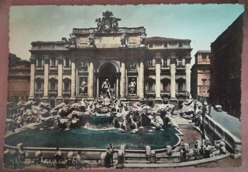 Roma fontana trevi - fontana, 1959