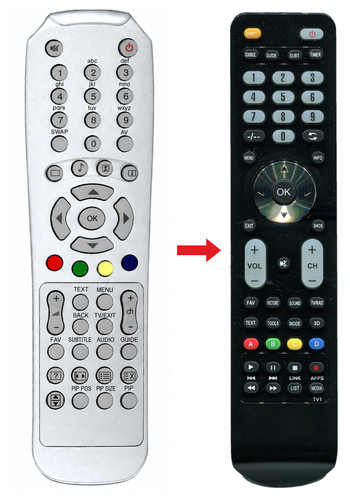 Telecomando ricambio per - di,