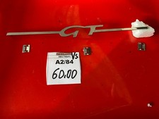 Scritta GT per cofano