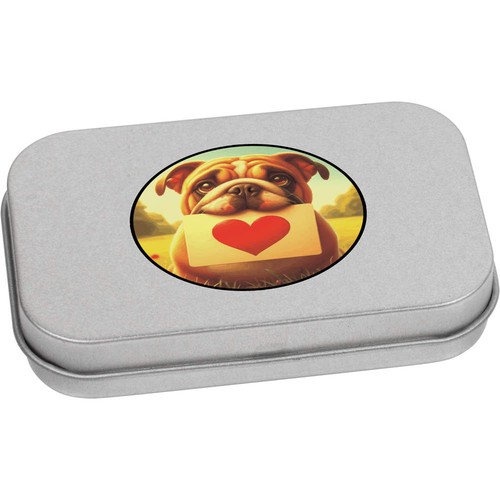 Bulldog love note scatola di - love,