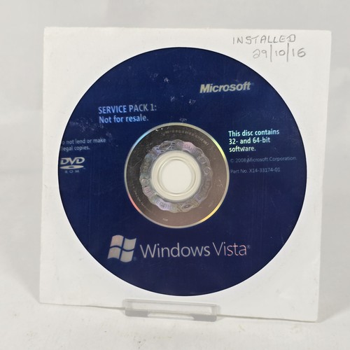Windows vista service pack - vista, 1