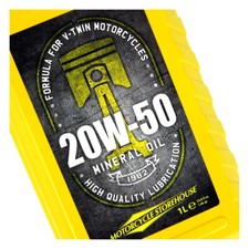 Olio motore minerale 20W50