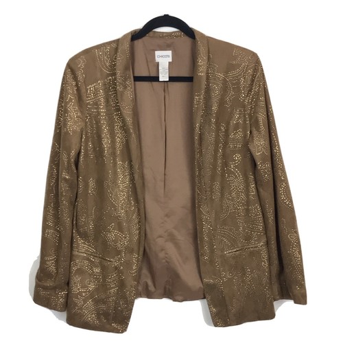 Giacca chico ecopelle - chico's,