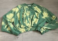 Felpa Off-White Crop -