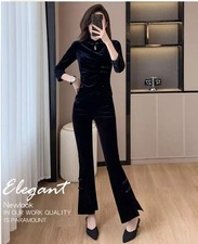 Completo Nero In Velluto 2