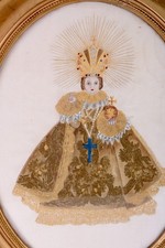 Antico Immagine Prega Bambino