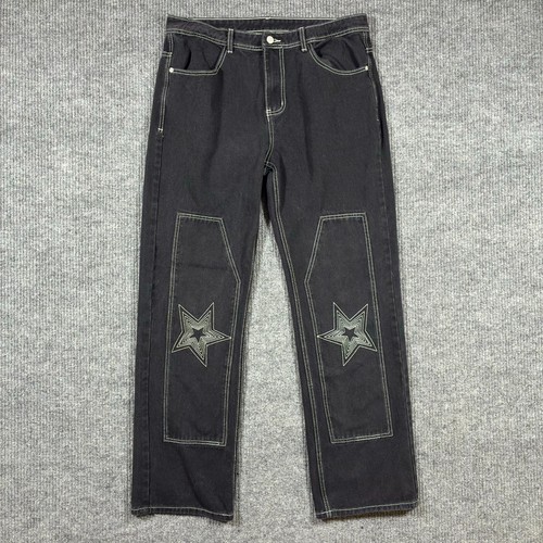 Jeans uomo larghi senza