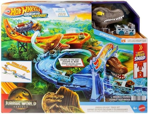 Hot wheels set - pista, auto
