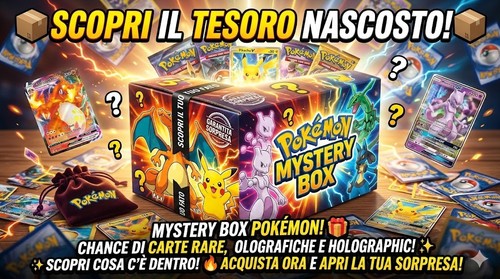 Mystery box pokemon carte - box,