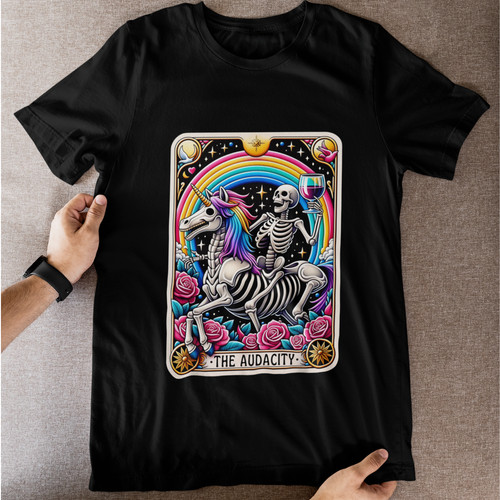 Shirt divertente scheletro - divertente,