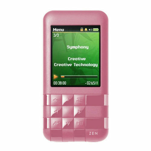 Creative zen mozaic ez300 rosa - zen,