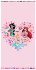 Asciugamano Disney Princess 70X140CM 100% Cotone