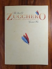 SPARTITO ZUCCHERO FORNACIARI The best of (Carisch 96) Italian pop songbook testi