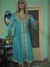 Abito orientale azzurro